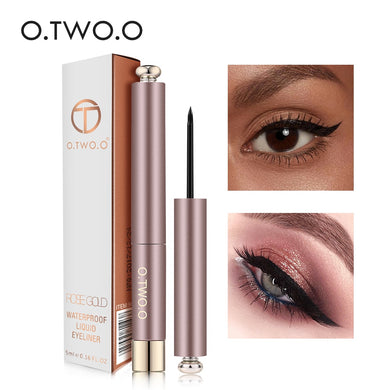 O.TWO.O Liquid Eye Liner Waterproof Ultra Fine Brush Head Long Lasting Quick Dry Natural Eyeliner Cosmetics