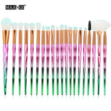 Load image into Gallery viewer, 7-20Pcs Diamond Makeup Brushes Set
