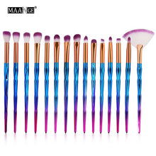 Load image into Gallery viewer, 7-20Pcs Diamond Makeup Brushes Set