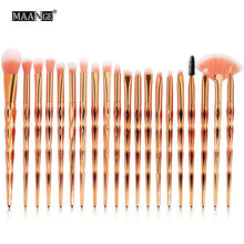 Load image into Gallery viewer, 7-20Pcs Diamond Makeup Brushes Set