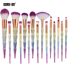 Load image into Gallery viewer, 7-20Pcs Diamond Makeup Brushes Set