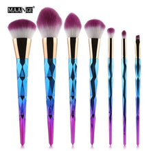 Load image into Gallery viewer, 7-20Pcs Diamond Makeup Brushes Set