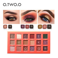 Load image into Gallery viewer, O.TWO.O 4/6/16/18/21 Colors Makeup Eyeshadow Palette Long Lasting Pigmented Eye Shadow Palletes Cosmetic Kit
