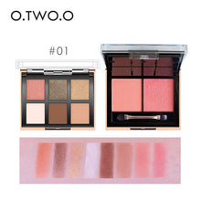 Load image into Gallery viewer, O.TWO.O 4/6/16/18/21 Colors Makeup Eyeshadow Palette Long Lasting Pigmented Eye Shadow Palletes Cosmetic Kit