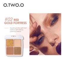 Load image into Gallery viewer, O.TWO.O 4/6/16/18/21 Colors Makeup Eyeshadow Palette Long Lasting Pigmented Eye Shadow Palletes Cosmetic Kit