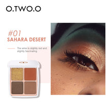 Load image into Gallery viewer, O.TWO.O 4/6/16/18/21 Colors Makeup Eyeshadow Palette Long Lasting Pigmented Eye Shadow Palletes Cosmetic Kit