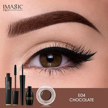 Load image into Gallery viewer, IMAGIC Set Combinatie Wimper Krullend en Lang Mascara Waterdichte Langdurige EyelinerProfessional Eyebrow Gel 6 Colors Eyebrow