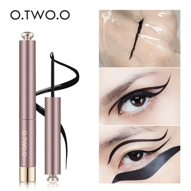 O.TWO.O Professional Liquid Eyeliner Pen Black Beauty Cat Style 24 Hours Long-lasting Waterproof Makeup Cosmetic Tool