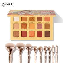 Load image into Gallery viewer, IMAGIC 3pcs eye shadow palette to send 9 sets of brush