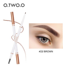 Load image into Gallery viewer, O.TWO.O Eyebrow Pencil Waterproof Natural Long Lasting Ultra Fine 1.5mm Eye Brow Tint Cosmetics Brown Color Brows Make Up