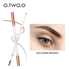 Load image into Gallery viewer, O.TWO.O Eyebrow Pencil Waterproof Natural Long Lasting Ultra Fine 1.5mm Eye Brow Tint Cosmetics Brown Color Brows Make Up