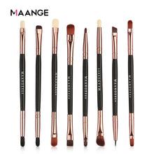 Load image into Gallery viewer, MAANGE 5/8 Pcs Pro Brushes Set Cosmetic Double-end