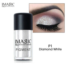 Load image into Gallery viewer, IMAGIC Glitter Eyeshadow Metallic Loose Powder Waterproof
