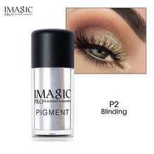 Load image into Gallery viewer, IMAGIC Glitter Eyeshadow Metallic Loose Powder Waterproof