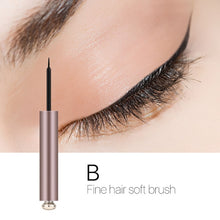 Load image into Gallery viewer, O.TWO.O Liquid Eye Liner Waterproof Ultra Fine Brush Head Long Lasting Quick Dry Natural Eyeliner Cosmetics