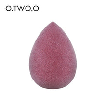 Load image into Gallery viewer, O.TWO.O Microfiber Velvet Sponge Red Wine Color Drop Cosmetic Puff Fluff Surface Make Up Tools