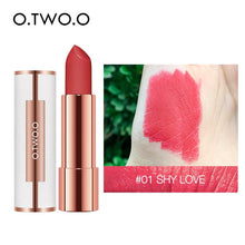 Load image into Gallery viewer, O.TWO.O New Arrival Lipstick Matte Waterproof Red Colors Moisturizing Waterproof Makeup Long Lasting Lips Cosmetic