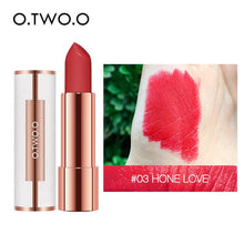Load image into Gallery viewer, O.TWO.O New Arrival Lipstick Matte Waterproof Red Colors Moisturizing Waterproof Makeup Long Lasting Lips Cosmetic