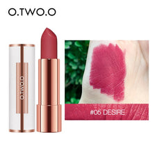 Load image into Gallery viewer, O.TWO.O New Arrival Lipstick Matte Waterproof Red Colors Moisturizing Waterproof Makeup Long Lasting Lips Cosmetic