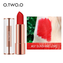 Load image into Gallery viewer, O.TWO.O New Arrival Lipstick Matte Waterproof Red Colors Moisturizing Waterproof Makeup Long Lasting Lips Cosmetic