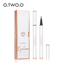 Load image into Gallery viewer, O.TWO.O Black Waterproof Eyeliner Liquid 24 Hours Long Lasting Not Smudge Matte Eye Liner Quick Dry Makeup