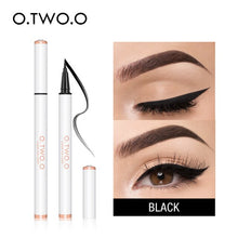Load image into Gallery viewer, O.TWO.O Black Waterproof Eyeliner Liquid 24 Hours Long Lasting Not Smudge Matte Eye Liner Quick Dry Makeup