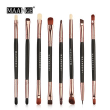Load image into Gallery viewer, MAANGE 5/8 Pcs Pro Brushes Set Cosmetic Double-end