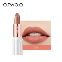 Load image into Gallery viewer, O.TWO.O Nutritious Lipstick Moisture Velvet Matt Nude Fashion Lips Makeup Long Lasting Waterproof Smooth Lipsticks