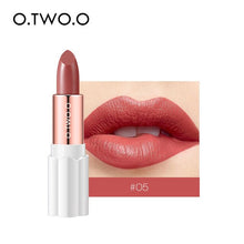 Load image into Gallery viewer, O.TWO.O Nutritious Lipstick Moisture Velvet Matt Nude Fashion Lips Makeup Long Lasting Waterproof Smooth Lipsticks