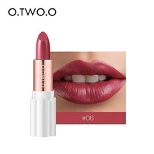 Load image into Gallery viewer, O.TWO.O Nutritious Lipstick Moisture Velvet Matt Nude Fashion Lips Makeup Long Lasting Waterproof Smooth Lipsticks