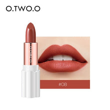 Load image into Gallery viewer, O.TWO.O Nutritious Lipstick Moisture Velvet Matt Nude Fashion Lips Makeup Long Lasting Waterproof Smooth Lipsticks