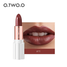 Load image into Gallery viewer, O.TWO.O Nutritious Lipstick Moisture Velvet Matt Nude Fashion Lips Makeup Long Lasting Waterproof Smooth Lipsticks