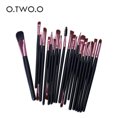 O.TWO.O 20pcs/lot Makeup Brushes Set Synthetic Cosmetic Makeup Brush Foundation Eyeshadow Eyeliner Brushing Brush Kits