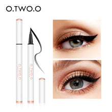 Load image into Gallery viewer, O.TWO.O Liquid Eyeliner Waterproof Black Color Long Lasting Smooth Fast Dry Easy to Control Cat Eye Liner Makeup
