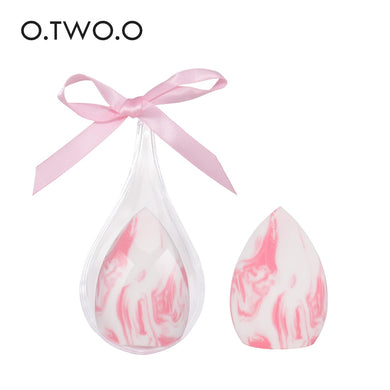 O.TWO.O 1pc Makeup Sponge with Water-drop Shape Box Smooth Women's Makeup Foundation Cosmetic Puff to Make Up Tools