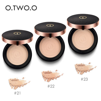 O.TWO.O Professional Brand Pressed Mineral Powder Cosmetics Long Lasting Brightening Whitening Contouring Makeup Face Powder