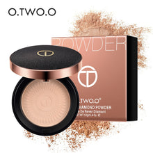 Load image into Gallery viewer, O.TWO.O Natural Face Powder Mineral Foundations Oil-control Brighten Concealer Whitening Make Up Pressed Powder With Puff