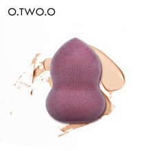Load image into Gallery viewer, O.TWO.O Velvet Makeup Sponge Don't Absorb Liquid Foundation Powder Smooth Microfiber Fluff Surface Non Latex Cosmetics Puff