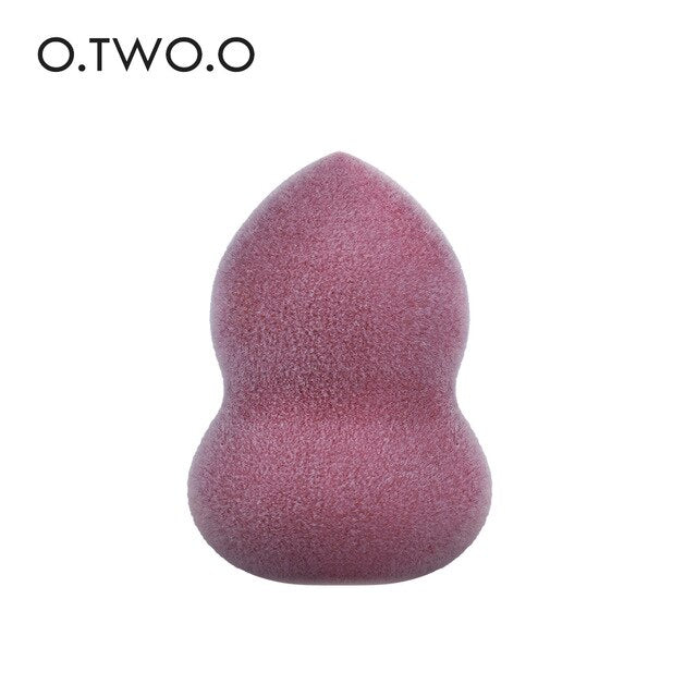 O.TWO.O Velvet Makeup Sponge Don't Absorb Liquid Foundation Powder Smooth Microfiber Fluff Surface Non Latex Cosmetics Puff