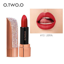 Load image into Gallery viewer, O.TWO.O Matte Lipstick Set 12 Colors Moisture Lips Makeup Diamond Lipstick Tube Waterproof Long Lasting  Nude Lipstick Matte