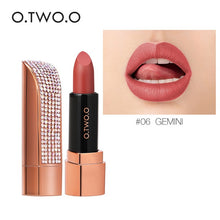 Load image into Gallery viewer, O.TWO.O Matte Lipstick Set 12 Colors Moisture Lips Makeup Diamond Lipstick Tube Waterproof Long Lasting  Nude Lipstick Matte