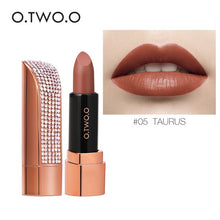 Load image into Gallery viewer, O.TWO.O Matte Lipstick Set 12 Colors Moisture Lips Makeup Diamond Lipstick Tube Waterproof Long Lasting  Nude Lipstick Matte
