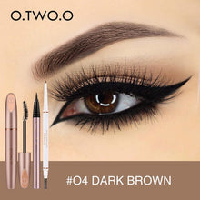 Load image into Gallery viewer, O.TWO.O 3pcs Eyes Makeup Set Ultra Fine 1.5mm Eyebrow Lengthening Mascara Long Lasting Waterproof Eyeliner Cosmetic Kit