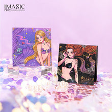 Load image into Gallery viewer, IMAGIC 9-color Mixed mermaid Disc eyeshadow blush Palette