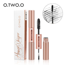 Load image into Gallery viewer, O.TWO.O 4D Silk Fiber Eyelash Mascara Waterproof Lasting Fast Dry Curling Fluffy Lashes Extension Black Color Not Crumble