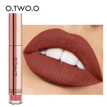 Load image into Gallery viewer, O.TWO.O 12colors Best Sale Hot Cosmetics Makeup Lip Gloss Long Lasting Waterproof Easy to Wear Matte Lipstick