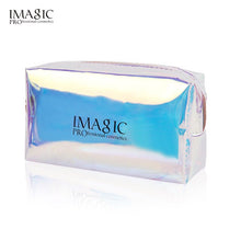 Load image into Gallery viewer, IMAGIC Laser Fashion Cosmetics Waterproof Essential Makeup  Bag