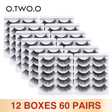 Load image into Gallery viewer, O.TWO.O False Eyelashes Wholesale 12 Lots Thick Volume Long Fake Lashes Eye Makeup Tools Fluffy Mink Eyelashes