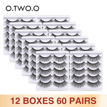 Load image into Gallery viewer, O.TWO.O False Eyelashes Wholesale 12 Lots Thick Volume Long Fake Lashes Eye Makeup Tools Fluffy Mink Eyelashes