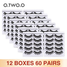 Load image into Gallery viewer, O.TWO.O False Eyelashes Wholesale 12 Lots Thick Volume Long Fake Lashes Eye Makeup Tools Fluffy Mink Eyelashes